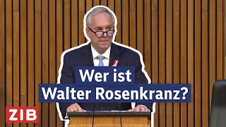 Walter Rosenkranz Der erste FPÖNationalratspräsident  ZIB2 vom 27102024 [upl. by Selestina]