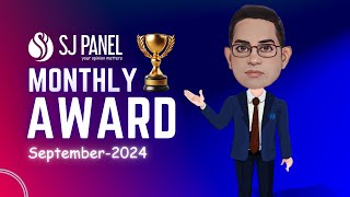 SJ Panel Monthly Awards September 2024 Celebrating Our Top Panelists [upl. by Aztiraj]