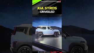 Catch a glimpse of the newly unveiled Kia Syros  Kia Syros Unveiled  Times Drive shorts kia [upl. by Bick]