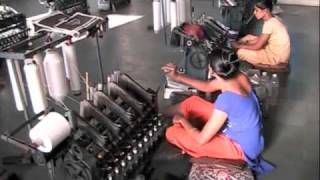 Visit A Khadi Weaving Factory Gondal Gujarat India [upl. by Esirahs]