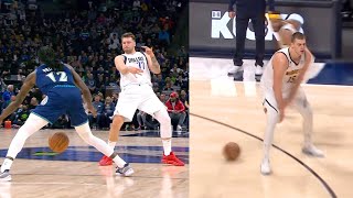 Jokic amp Luka passes but they get increasingly more brilliant [upl. by Ehtyde]