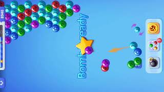 Bubble Shooter Gameplay  Bubble Shooter game level 34 [upl. by Omik]