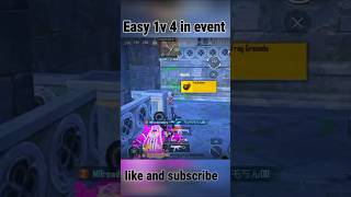 1v 4 in new crimson event sorry for late videoswait for lastbgmi battleroyalegame mobilegame [upl. by Natsyrt67]