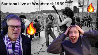 Alivia and My Dad React to Santana Live at Woodstock 1969 [upl. by Noslien]