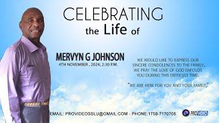 Funeral Service of Mervyn G Johnson [upl. by Lozano433]