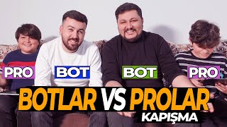 BOTLAR vs PROLAR KAPIŞMA  PUBG Mobile [upl. by Ahsyat]