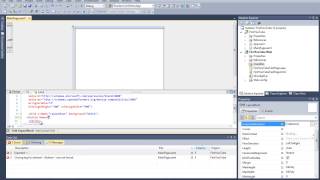 Silverlight 4 Tutorial 1 The Basics Part 1 [upl. by Chev]