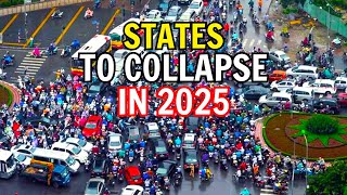 10 US States Facing CATASTROPHIC COLLAPSE in 2025  1 Shocking [upl. by Antipas]