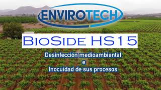 Bioside HS15 Desinfeccion foliar [upl. by Anidualc]