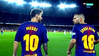 Lionel Messi amp Jordi Alba ● The Most Lethal Connection In Football ► Amazing Duo 20172018 [upl. by Pega]