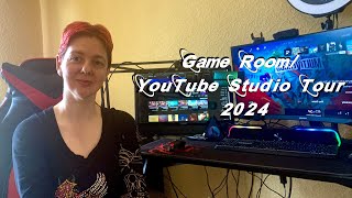 Game RoomYouTube Studio Tour 2024 [upl. by Repohtsirhc]