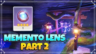 Part 2  Memento Lens Gadget to Unlock the Under Water Waypoint and Domain  Genshin Impact [upl. by Odnaloy649]