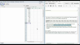 GeoGebra  Statistische Kennzahlen Mittelwert Medien Standardabweichung [upl. by Ru]