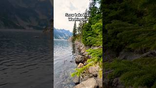 Hiking the Snow Lake Trail in Washington – Scenic Adventure hike pnw travel [upl. by Tuck]