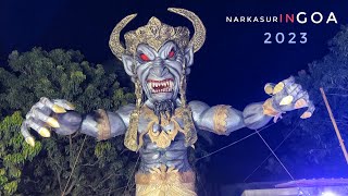 Narkasur in goa 2023  Narkasur 2023  narkasur ravan [upl. by Monah]