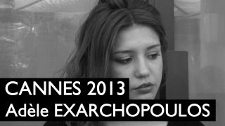 CANNES 2013  Adèle Exarchopoulos  La Vie dAdèle  Chapitre 1 et 2 [upl. by Navinod]