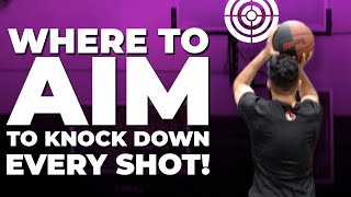 What You Should AIM For When Shooting A Basketball How To Shoot A Basketball Better 💯 [upl. by Edny626]