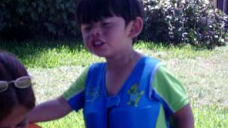 little boy singing love song barney funny [upl. by Hauge]