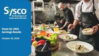 Sysco Corporation SYY Q1 2025 Earnings Presentation [upl. by Ativahs]