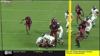 2024 USC vs Old Dominion  Kyle Kennard Tackle for Loss [upl. by Megargee]