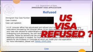 Visa Status shows as REFUSED It doesnt means visa is REFUSED [upl. by Mall]