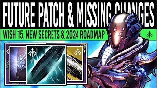 Destiny 2 JANUARY UPDATES amp MISSING CHANGES 15th WISH 2024 Content Future Secrets amp Glitches [upl. by Flavius]