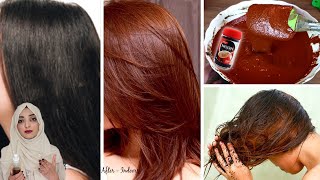 Finally Coffee BROWN HAIR DYE at Home 100 Silky amp Manageable [upl. by Lyssa404]