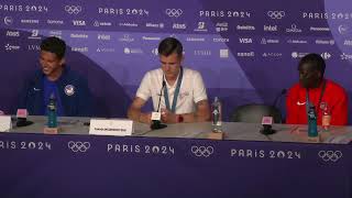 Jakob Ingebrigtsen Wins Olympic 5000m Gold Press Conference [upl. by Arramahs]