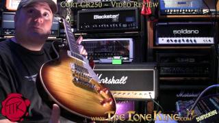 Cort CR250 Guitar Review using Marshall JCM800 amp [upl. by Espy]