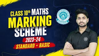 Class 10 Maths Marking Scheme 202324 Chapter Wise Blueprint [upl. by Wash]