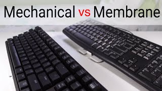 Mechanical vs Membrane Keyboards Are Mechanical Keyboards Worth It [upl. by Loraine]