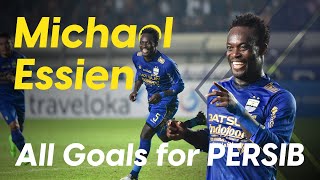 Michael Essien  All Goals for PERSIB [upl. by Noeht774]