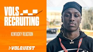 Recruiting Recap from Neyland Stadium as recruits react to the win over Kentucky I Volquest I GBO [upl. by Schramke]