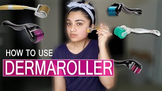 How to use Darma Roller For Acne Scare  Pours  Fine Lines  Freckles  Dark Sports [upl. by Mariejeanne]