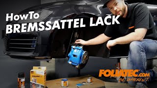 HowTo  Bremssattel Lack  FOLIATECcom [upl. by Felt]