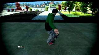 Skate 3 BackFlip to Grind amp Flat BackFlip [upl. by Eitsud369]