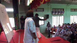 Actor Jayan in Cartoonist JITHESHJI SHOW glimpses of his SPEED CARTOON STAGE SHOW VaRaYaRaNgU [upl. by Atinra]