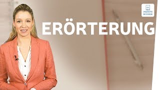 Erörterung schreiben I musstewissen Deutsch [upl. by Rudolph]