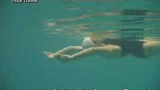 Synchronized Swimming Sculling 1avi [upl. by Akirehc]