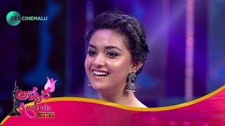 Mahanati Fame Keerthy Suresh  Most Popular Heroine Of The Year  Apsara Awards 2017  Zee Cinemalu [upl. by Siravat799]