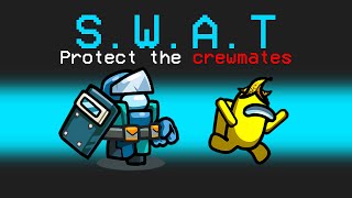 NEW SWAT ROLE in Among Us Crew [upl. by Strader]