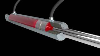 How do hydraulic cylinder works [upl. by Isyak]