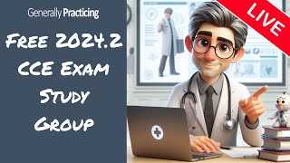 RACGP CCE Study Group Livestream  Oct 25 2024  Generally Practicing  20242 LS4 [upl. by Katz]