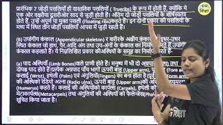 CLASS 11TH BIOLOGY CHAPTER  20 II प्रचलन और गति II PART  2 BY CG BOARD CG SHIKSHA [upl. by Anesuza]