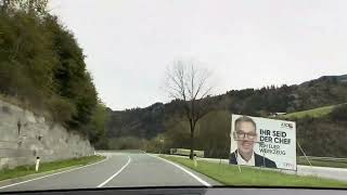 Driving from Grossglockner to Gosau Austria [upl. by Oirotciv]