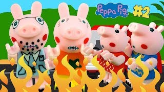 Desene animate Peppa Pig 🐷 Ep2  Foc si Para pentru Peppa Pig 🐉 [upl. by Weinshienk]