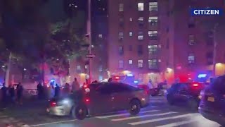 3 dead when alleged drunk driver jumps Manhattan sidewalk on July 4th NYPD [upl. by Aramac]