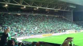 Derby Saint Etienne  Lyon Allez les Verts et coup denvoi [upl. by Htessil]