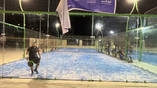 AlbaraaOsama vs FawazOmar AlYamama University Padel Tournament Nov 20232024 2nd set final [upl. by Fraya391]