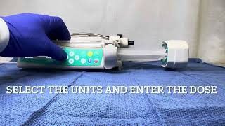 BBRAUN Syringe Pump Propofol Infusion [upl. by Suissac]